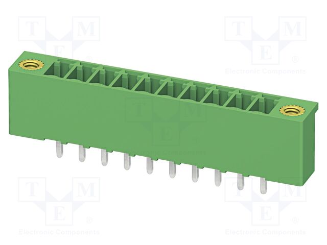 PCB headers, nominal cross section: 1.5 mm2, color: green, n