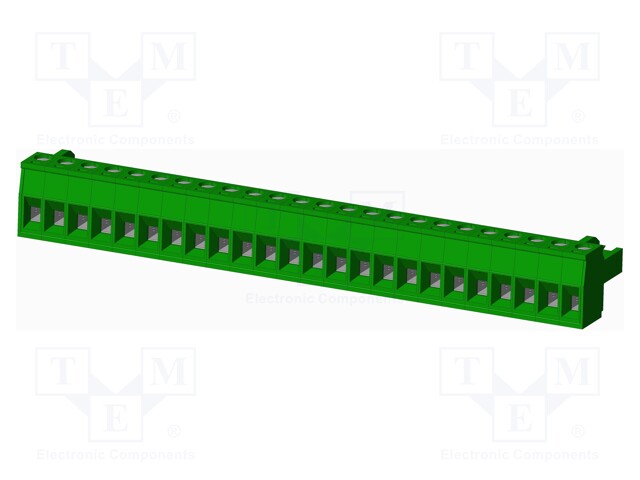 Connector: pluggable terminal block; plug; female; straight; 12A