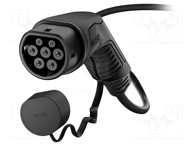 EMobility: cable; 1x0.5mm2,5x4mm2; 400VAC; 26.6kW; IP44; 5m; 32A