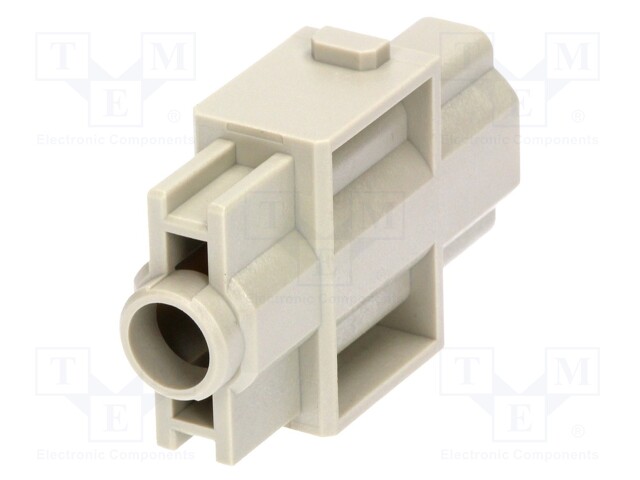 Connector: rectangular; module; female; Han Modular 100A; PIN: 1