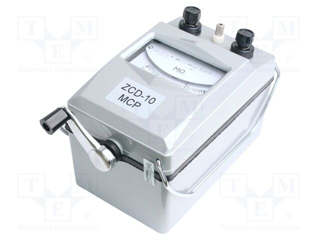 Meter: insulation resistance; analogue; 2.5kV; 0÷2.5GΩ