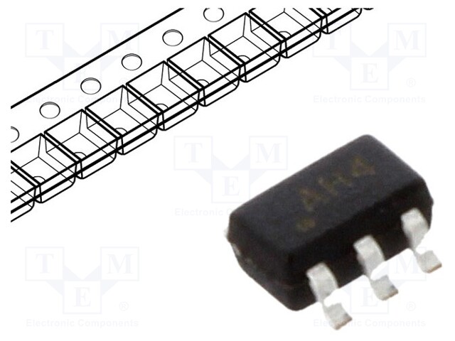Diode: Transil array; 2A; SOT25; Features: ESD protection