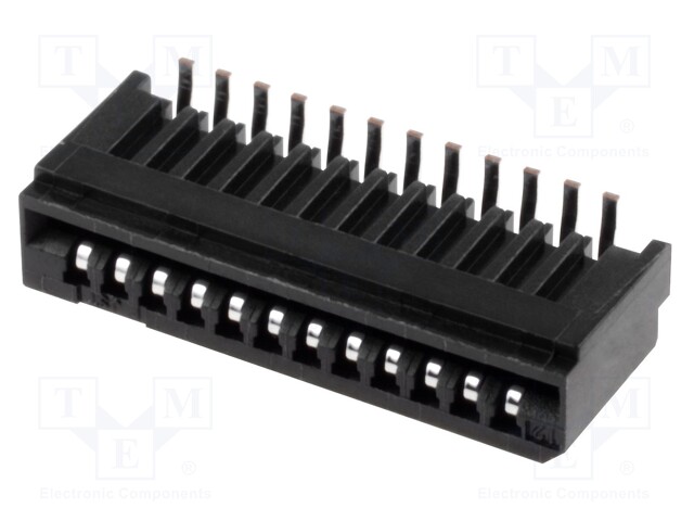 Connector: FFC (FPC); vertical; PIN: 12; NON-ZIF; SMT; 0.5A; 1mm; 50V