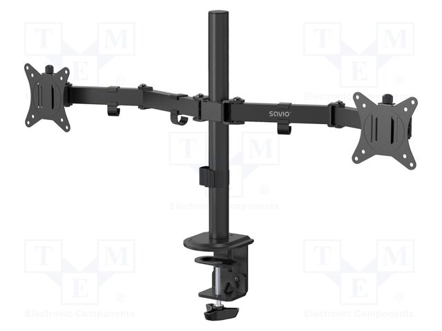 Holder; 9kg; 17÷32"; black; Arm len: 403mm; Dim: 869x112x561mm