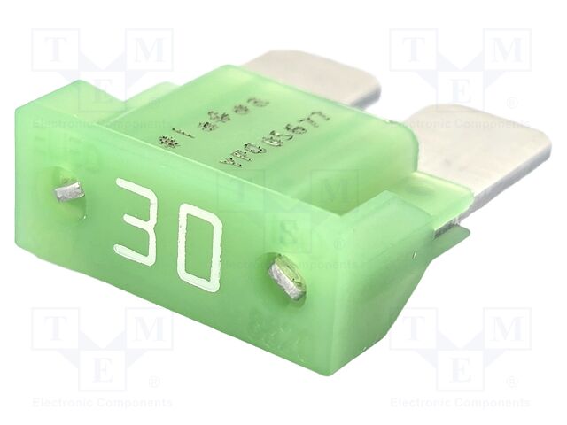 Fuse: fuse; 30A; 32VDC; automotive; 16.2mm; 16.2x6.5x18.5mm