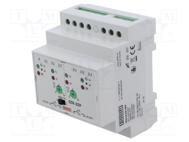 Automatic backup switch controller; for DIN rail mounting