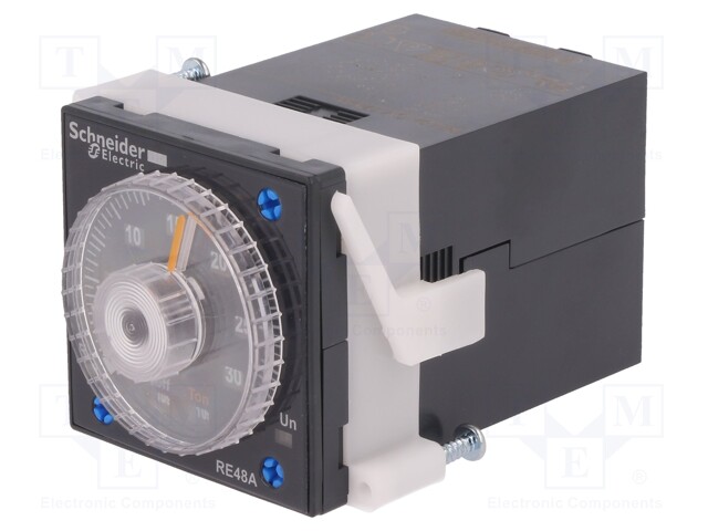 Timer; 0,02s÷300h; DPDT; 250VAC/5A; 24÷240VAC; 24÷240VDC; on panel