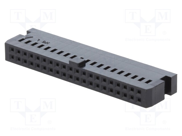 Plug; wire-board; female; HIF3C; 2.54mm; PIN: 40; w/o contacts