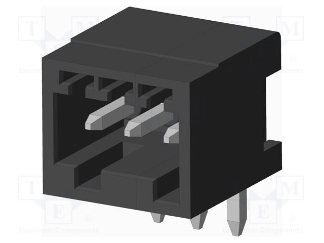 Connector: pluggable terminal block; socket; male; on PCBs