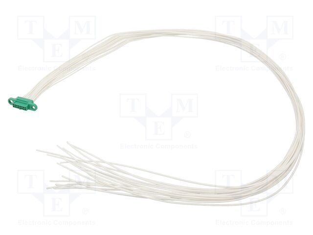 Connector: wire-wire/PCB; plug; female; Gecko-SL; 2A; PIN: 16; nylon