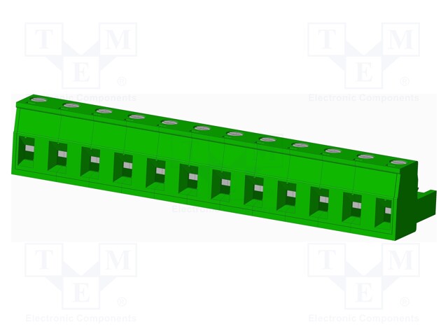 Connector: pluggable terminal block; plug; female; straight; 12A