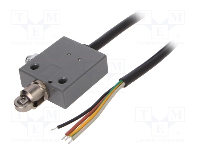 Limit Switch, Top Roller Plunger, SPDT, 5 A, 240 V, 11.8 N, 14CE100 Series