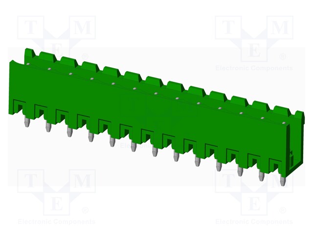 Connector: pluggable terminal block; socket; male; straight; THT