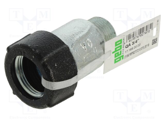 Splice terminal: clamping; 10bar; cast iron; QUICK