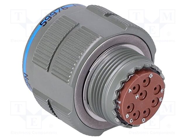 Connector: circular; PIN: 8
