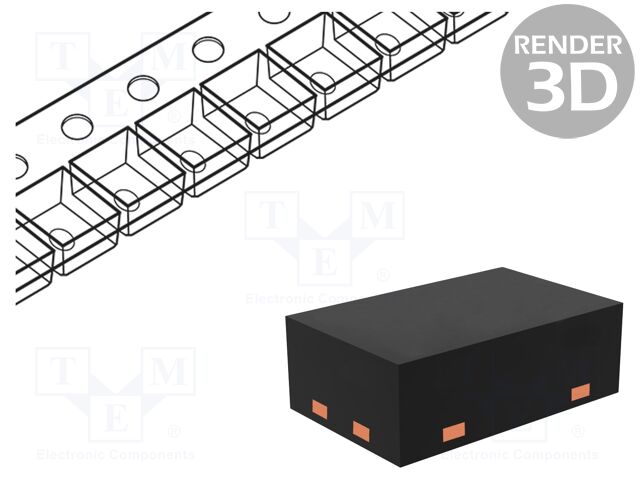 ESD Protection Device, 14 V, SON, 2 Pins, TPD1E Series