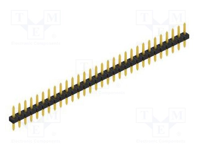 Connector: pin strips; pin header; male; PIN: 30; 2mm; THT; 1x30