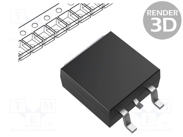 Transistor: PNP; bipolar; 50V; 8A; 1W; TO251