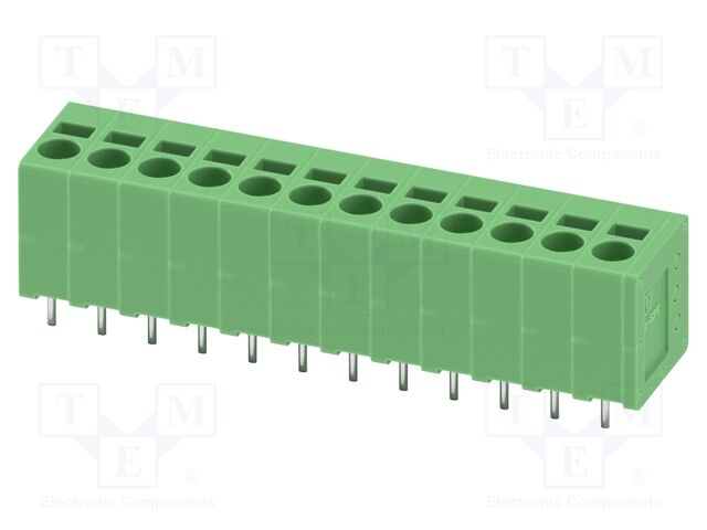 PCB terminal block, nominal current: 23 A, nominal cross sec