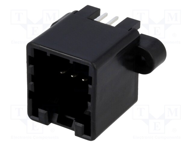 Connector: wire-board; .040 MULTILOCK; socket; male; straight