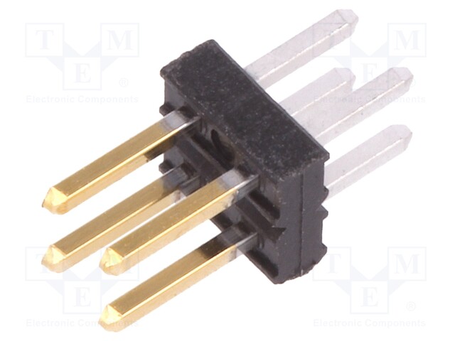 Socket; wire-board; male; Minitek; 2mm; PIN: 4; on PCBs; 2A; straight