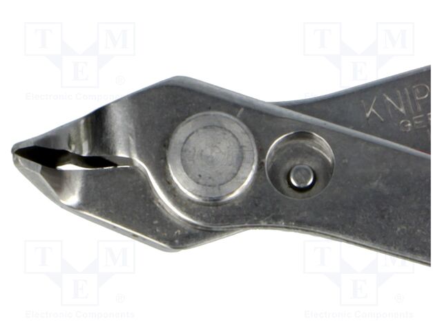 Pliers; side,cutting,curved,precision; Pliers len: 125mm