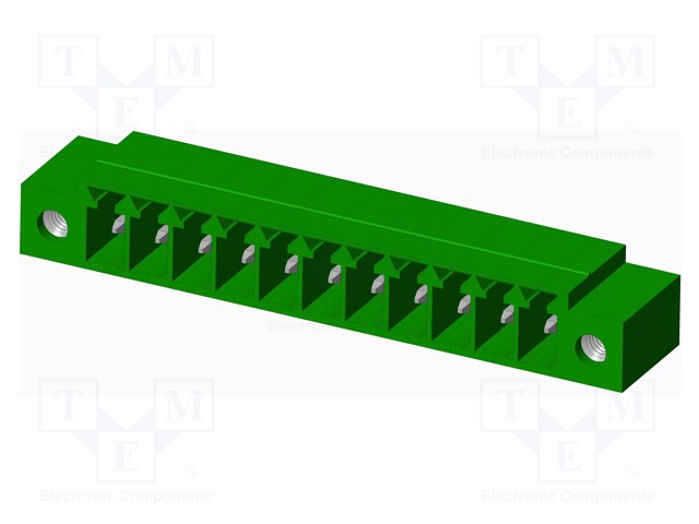 Connector: pluggable terminal block; socket; male; angled 90°