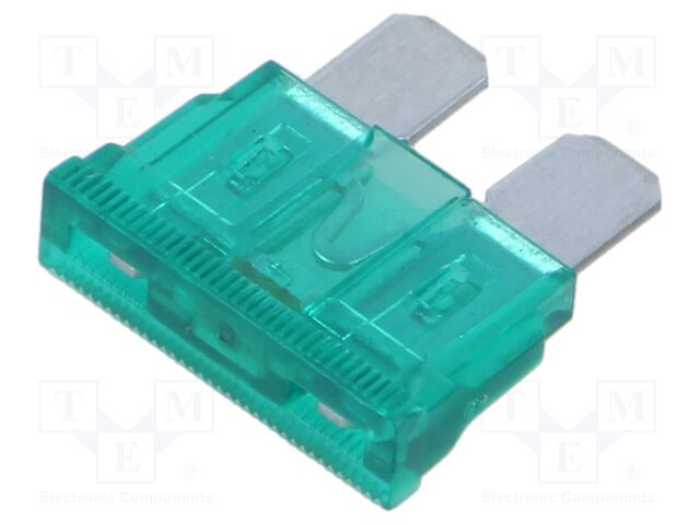 Fuse: fuse; 30A; 32VDC; automotive; 19.09mm; 19.09x5.12x18.87mm