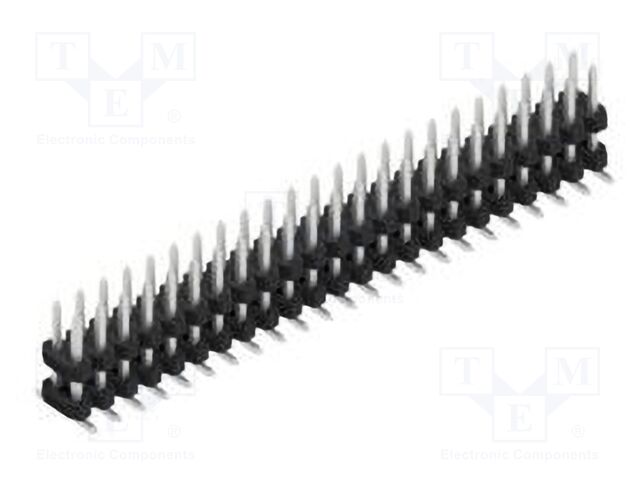 Connector: pin strips; pin header; male; PIN: 46; 2mm; SMT; 2x23