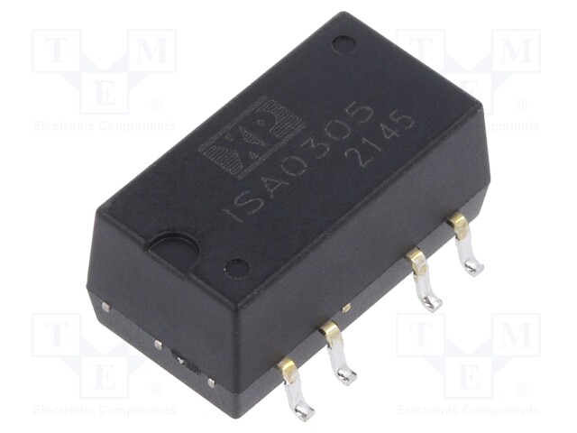 Isolated Board Mount DC/DC Converter, 1.5kV Isolation, ITE, 2 Output, 1 W, 5 V, 100 mA, -5 V