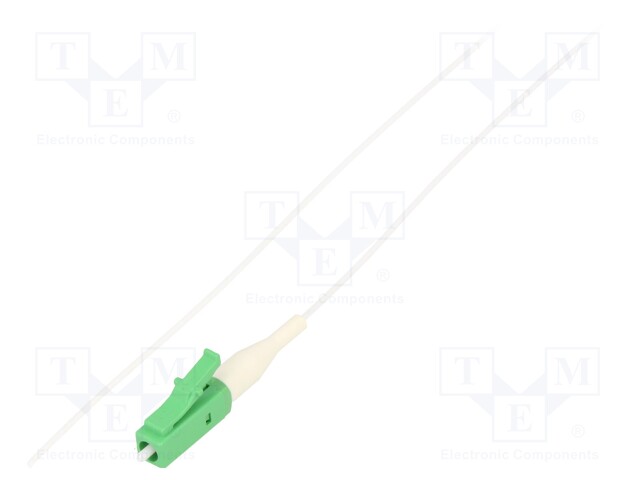 Optic fiber pigtail; LC/APC; 2m; LSZH; Optical fiber: 9/125um