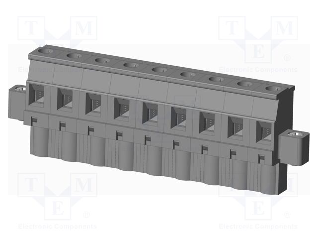 Connector: pluggable terminal block; plug; female; angled 90°