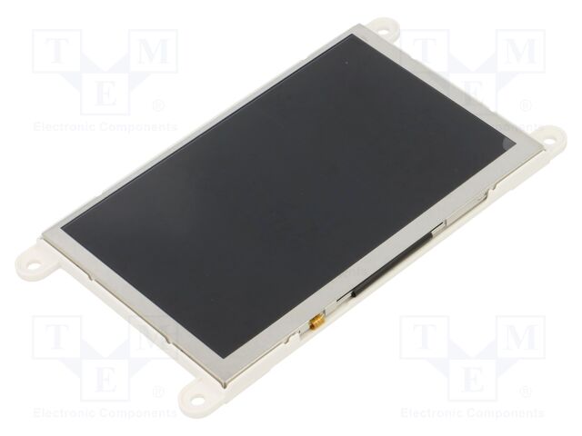 Display: TFT; 5"; 800x480; 520BSRAM,8MBPSRAM,16MBFLASH; 600cd/m2