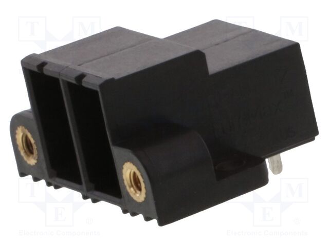 Pluggable terminal block
