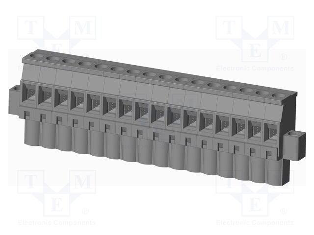 Connector: pluggable terminal block; plug; female; angled 90°