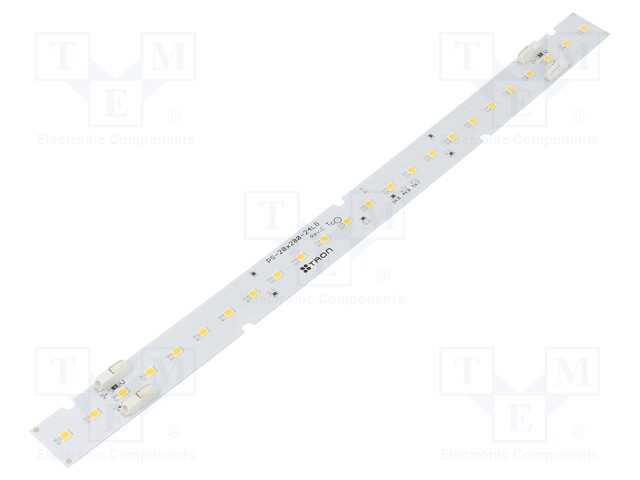 LED strip; 23.2V; white warm; W: 20mm; L: 280mm; No.of diodes: 24