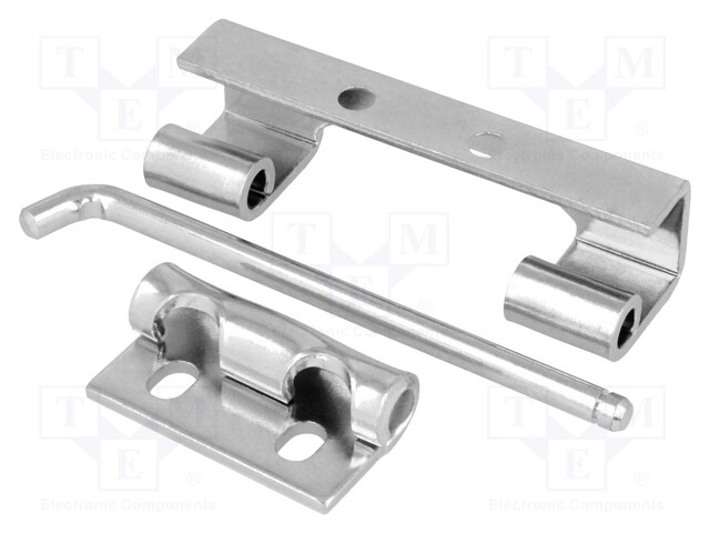 Hinge; Width: 39.5mm; zinc-plated steel; H: 80mm