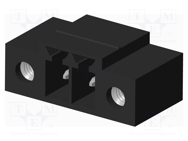 Connector: pluggable terminal block; socket; male; on PCBs