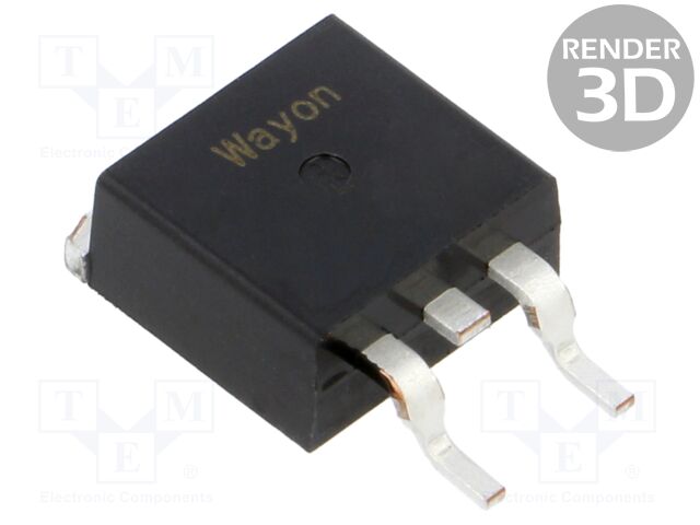 Transistor: P-MOSFET; unipolar; TO252