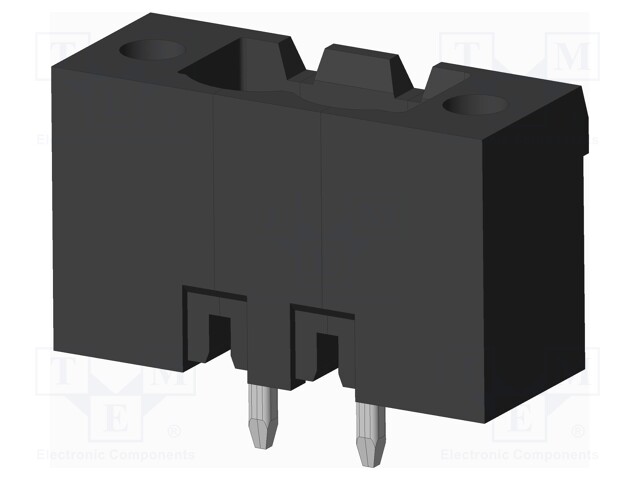 Connector: pluggable terminal block; socket; male; on PCBs
