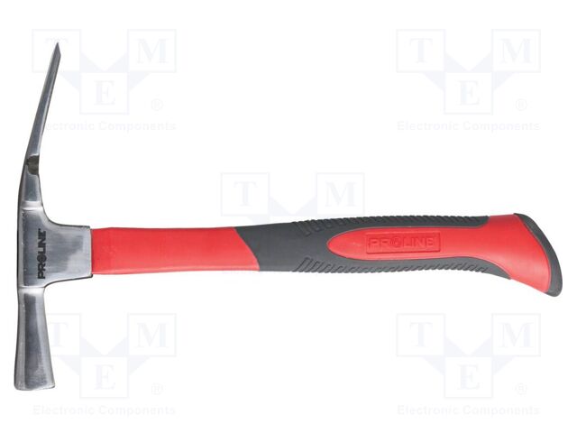 Hammer; 600g; Handle mat: fiberglass; Kind: brick