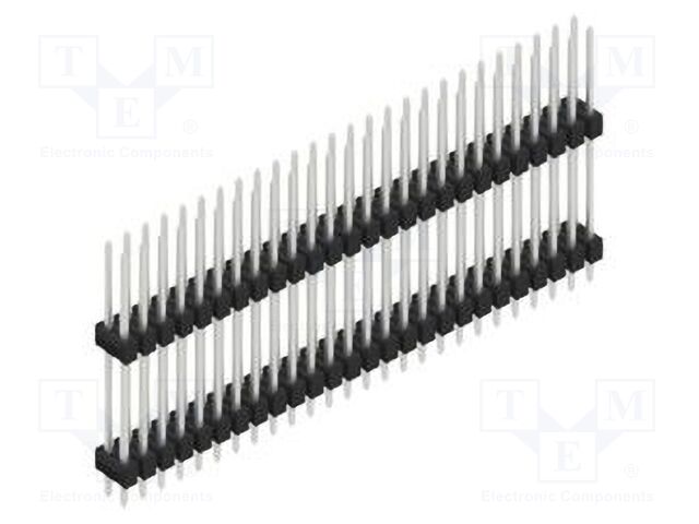 Connector: pin strips; pin header; male; PIN: 52; 2.54mm; THT; 2x26
