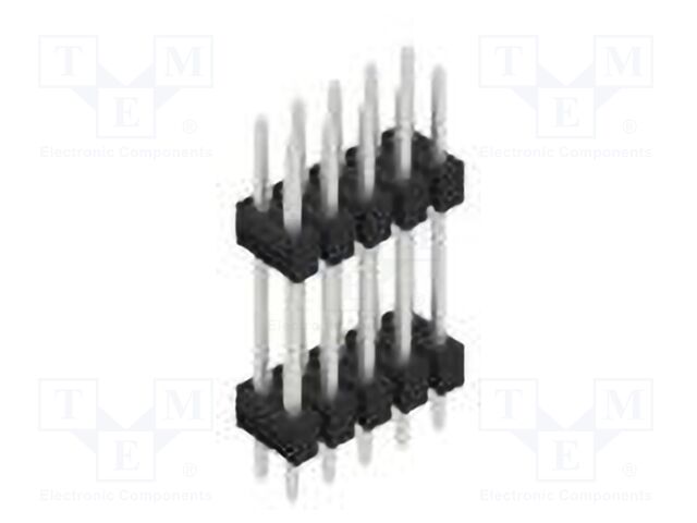 Connector: pin strips; pin header; male; PIN: 10; 2.54mm; THT; 2x5