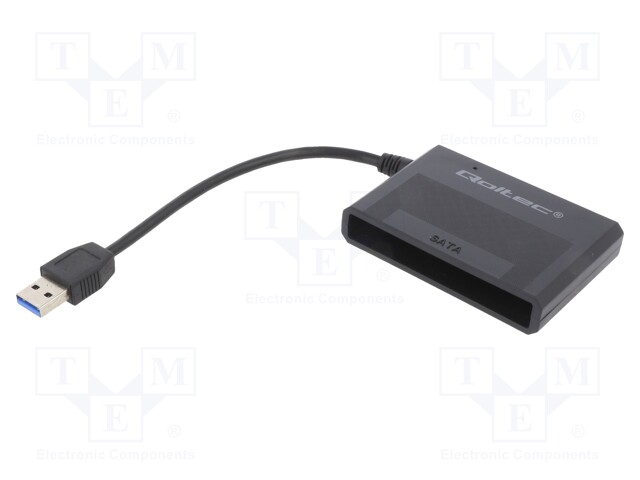 USB to SATA adapter; supports 1x HDD 2,5" and SSD; 0.13m