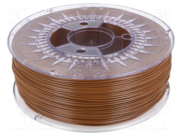 Filament: ASA; 1.75mm; brown; Printing temp: 230÷240°C; 1kg