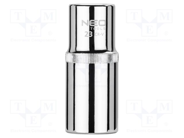 Socket; 6-angles,socket spanner; HEX 23mm; 1/2"; SUPERLOCK