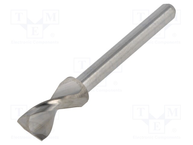 Drill bit; PCB; Ø: 5.35mm; L: 38.2mm; 1/8" (3,175mm)