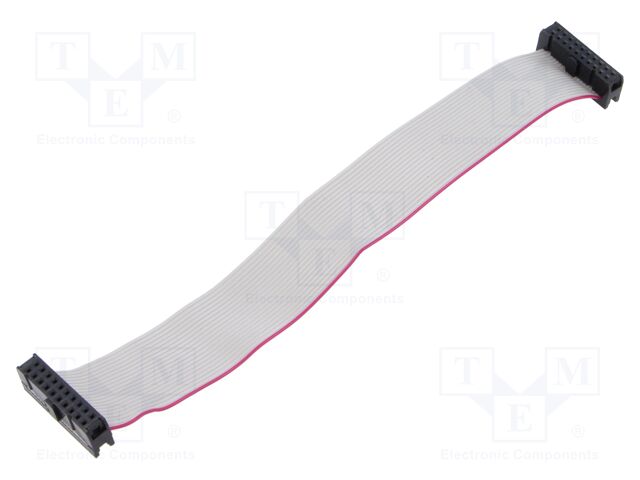 Ribbon cable with IDC connectors; Tape ph: 1.27mm; 0.2m