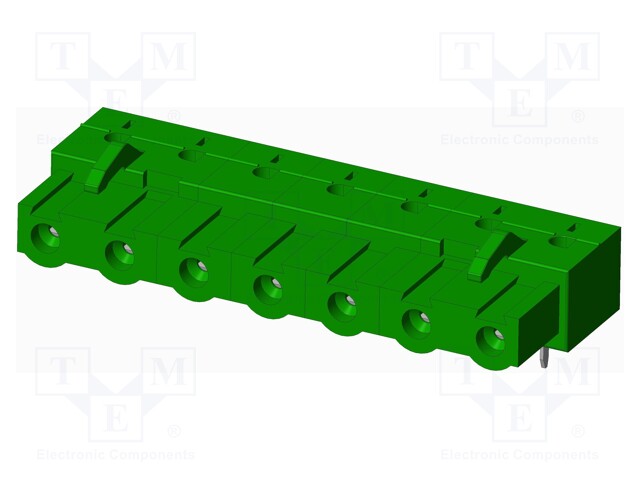 Connector: pluggable terminal block; socket; female; angled 90°