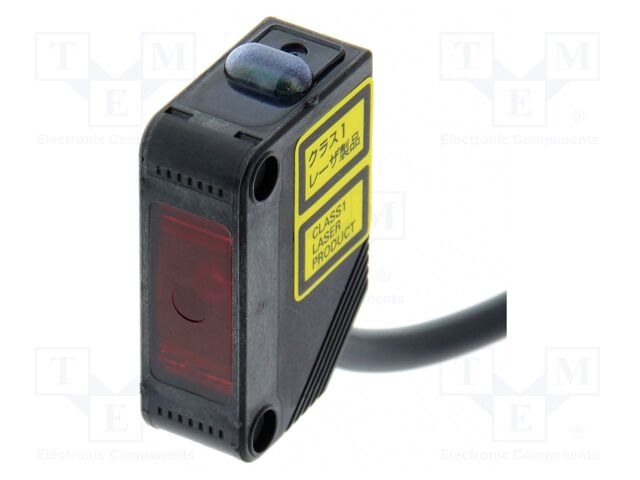 Sensor: photoelectric; transmitter; diffuse-reflective